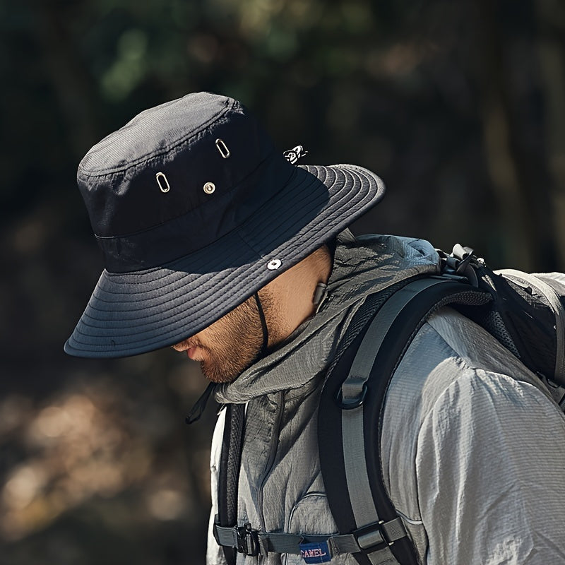 Sombrero de sol para hombre con protección UV para senderismo y playa