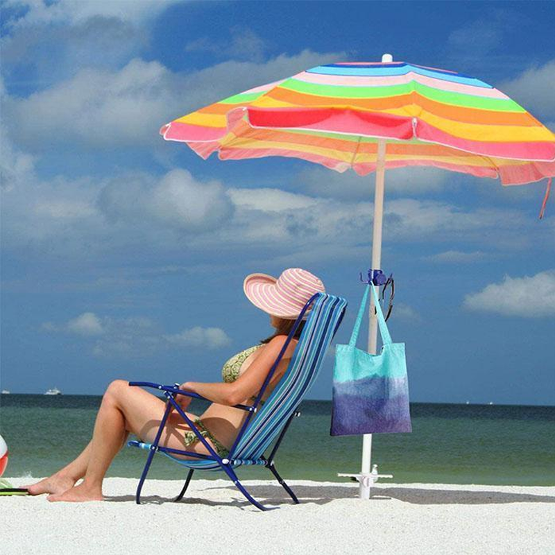 Soporte de anclaje para sombrilla de playa - Resistente al viento y duradero