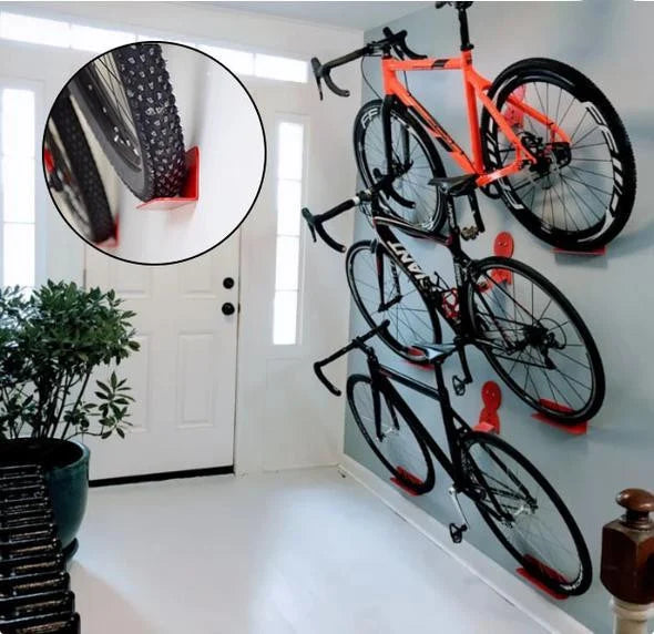 Soporte de pared para bicicleta Premium