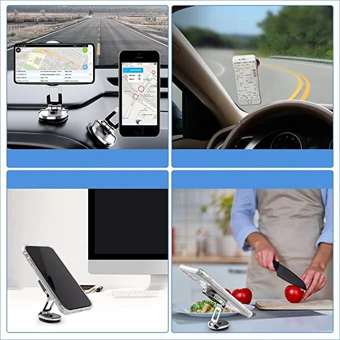 Soporte magnético ergonómico para teléfono móvil