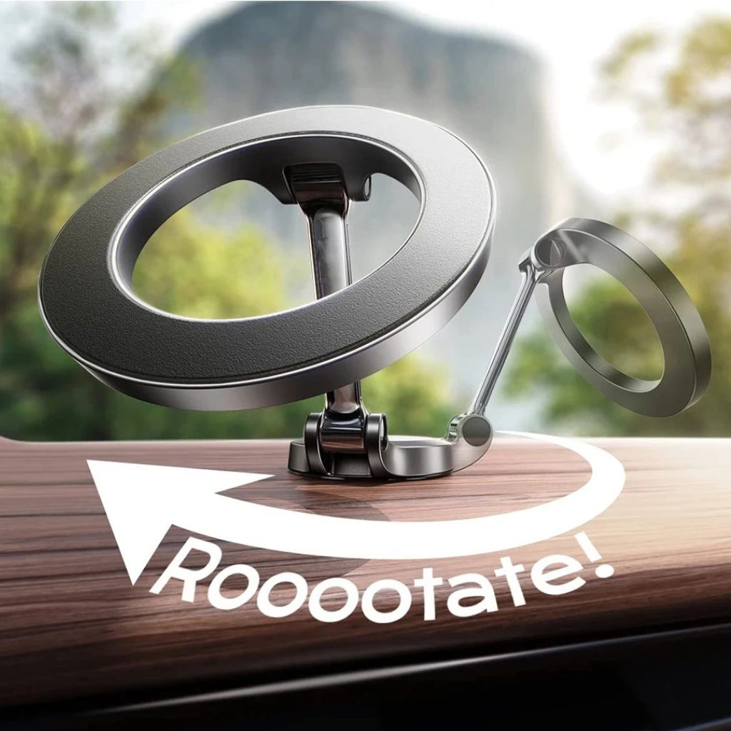 Soporte magnético para móvil para coche orientable de 360°
