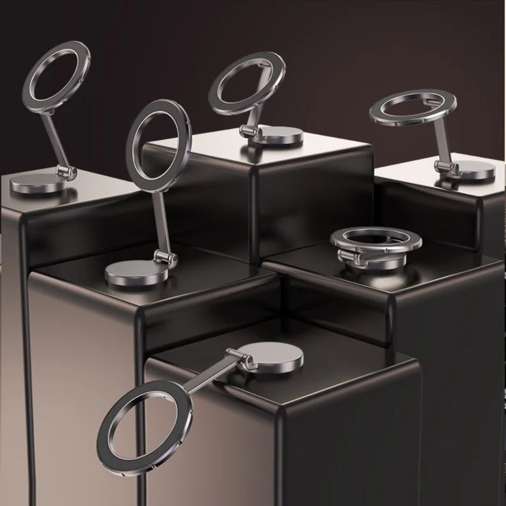 Soporte magnético para móvil para coche orientable de 360°