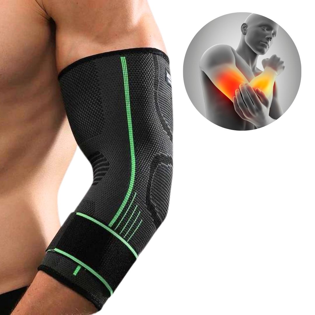 Soporte ortopédico de codo para alivio del dolor