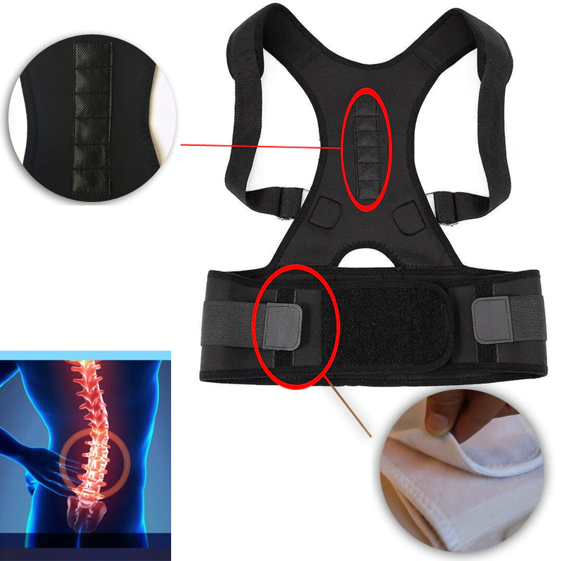 Soporte para Espalda - Corrección y Magnetoterapia para una Espalda Saludable