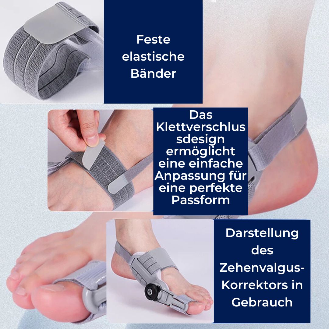 Soportes de Alivio Ajustables | Corrector de Hallux Valgus