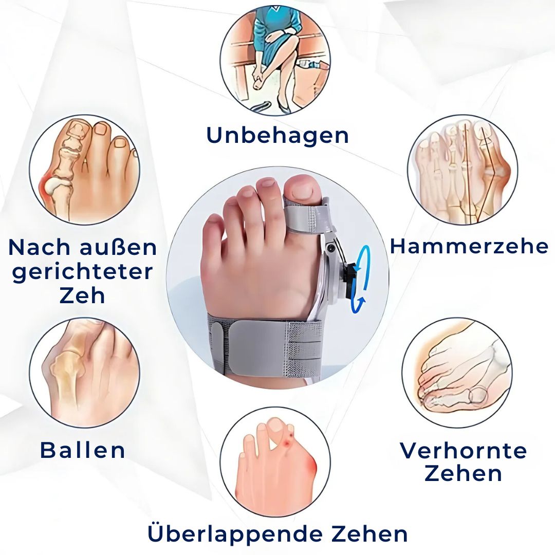 Soportes de Alivio Ajustables | Corrector de Hallux Valgus