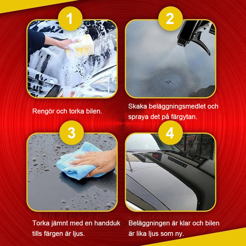 Spray nano reparador de arañazos para coche universal