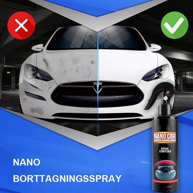 Spray nano reparador de arañazos para coche universal