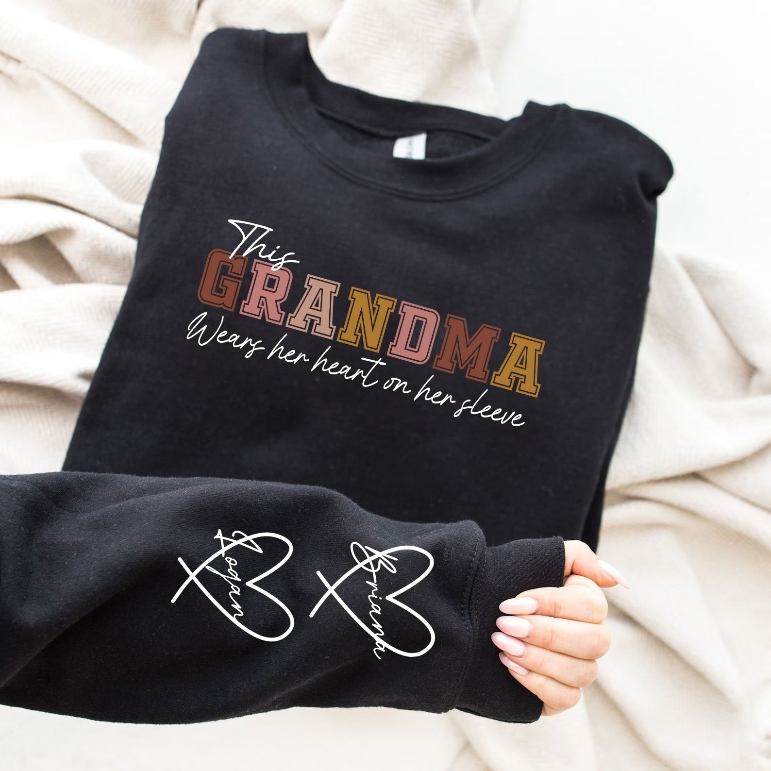 Sudadera con capucha Mamá – Lleva a los tuyos siempre contigo