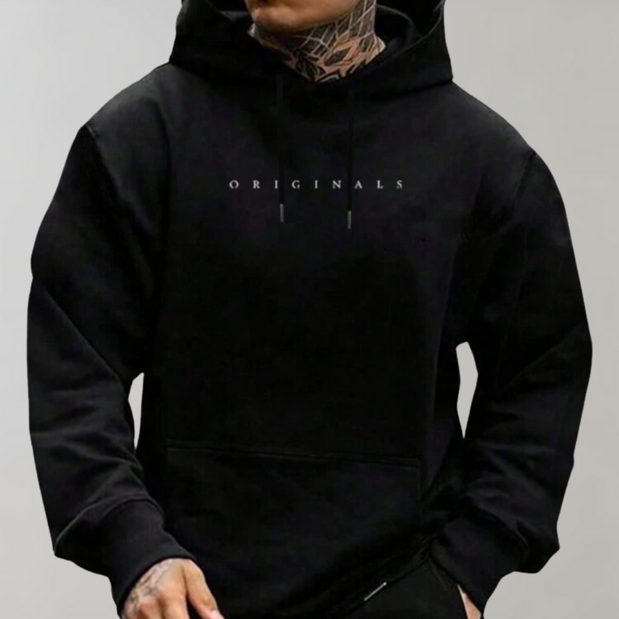 Sudadera con capucha para hombre - Sudadera de primavera cómoda y elegante