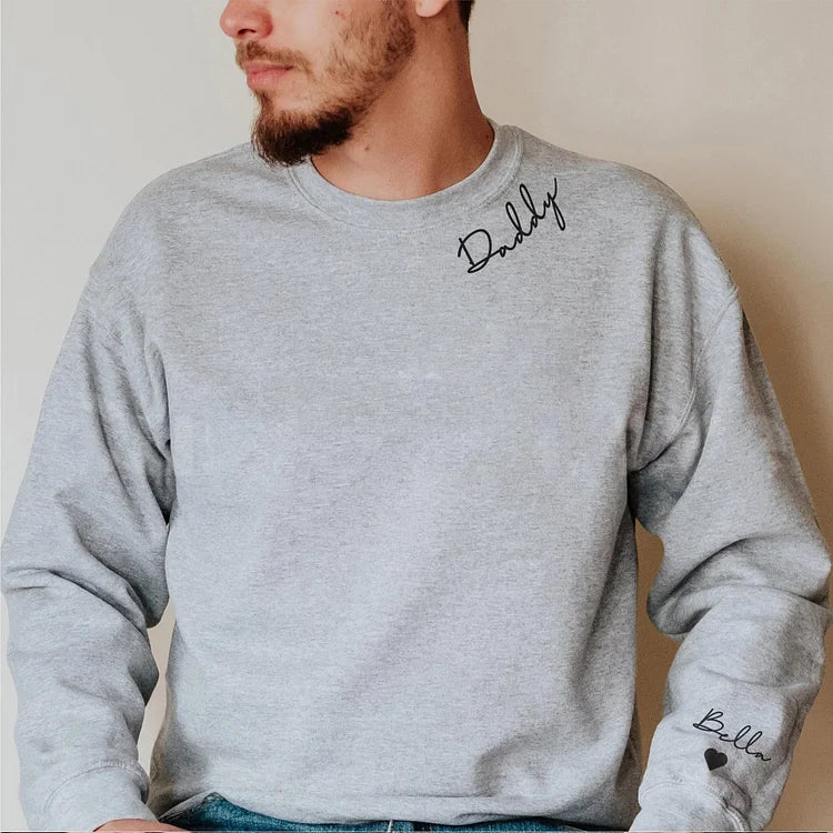 Sudadera con Capucha | Personalizable con Nombres en la Manga