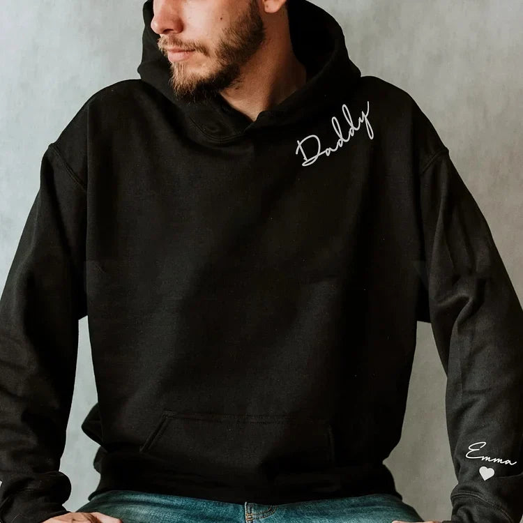 Sudadera con Capucha | Personalizable con Nombres en la Manga