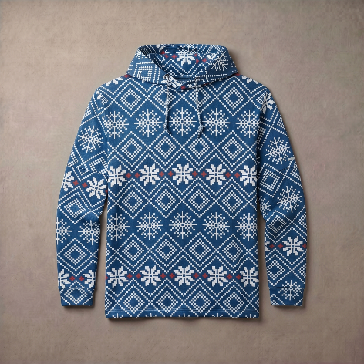 Sudadera de Polar con Capucha y Estampado para Hombre | Ligera y Transpirable | Estilo Deportivo Casual