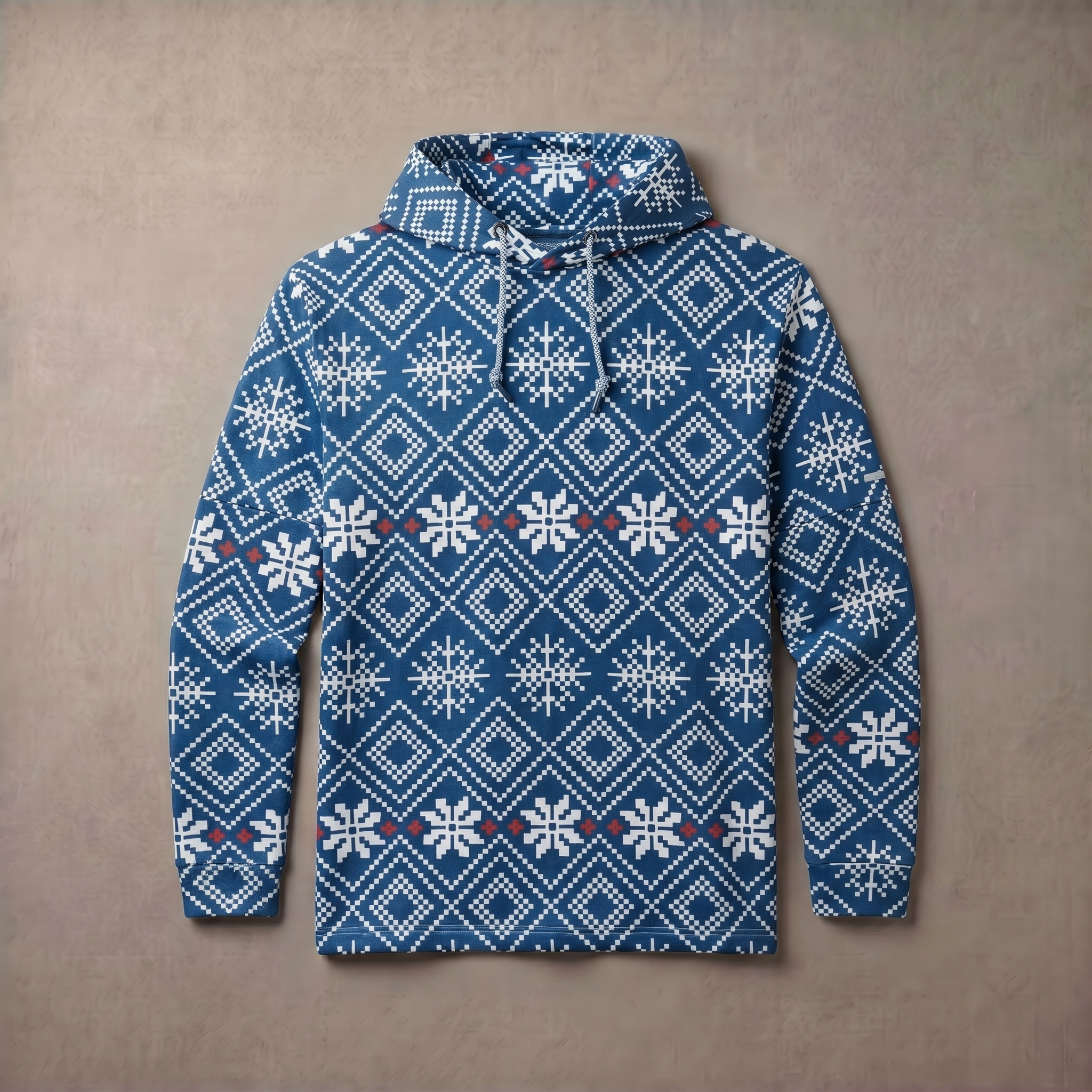 Sudadera de Polar con Capucha y Estampado para Hombre | Ligera y Transpirable | Estilo Deportivo Casual