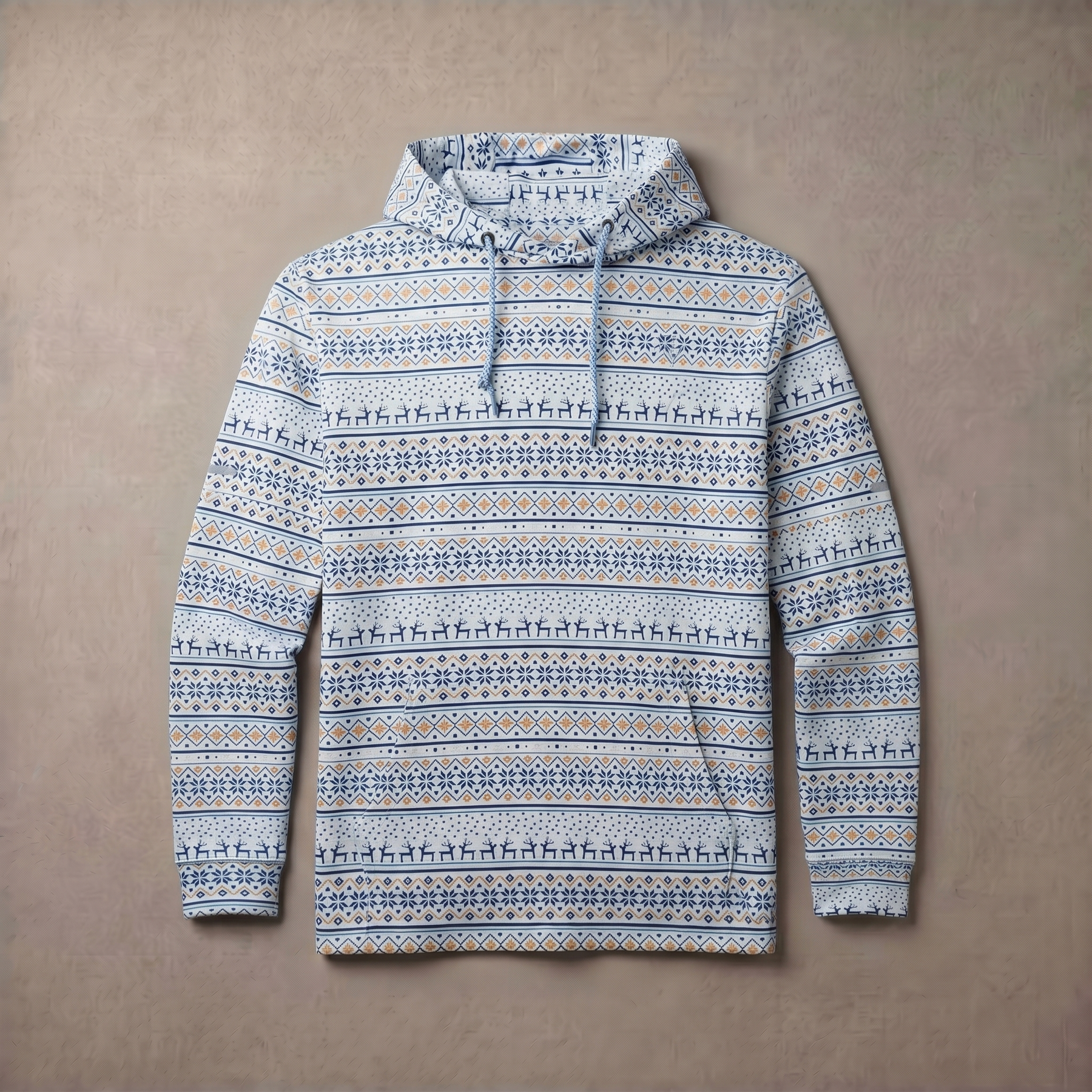 Sudadera de Polar con Capucha y Estampado para Hombre | Ligera y Transpirable | Estilo Deportivo Casual