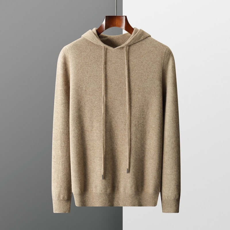 Sudadera de Punto con Capucha para Hombre - Suave, Elegante y Cálida