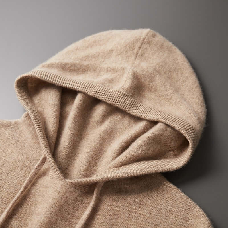 Sudadera de Punto con Capucha para Hombre - Suave, Elegante y Cálida
