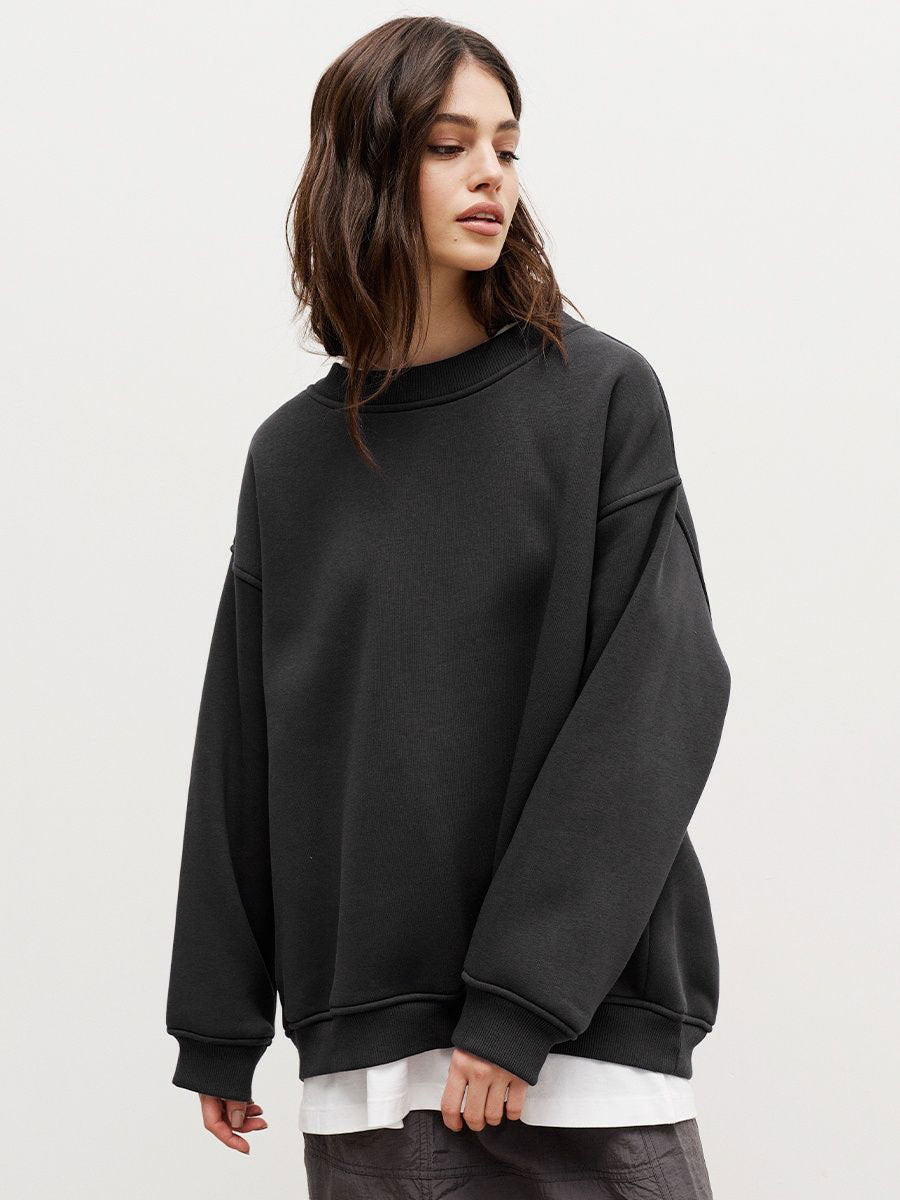 Sudadera holgada casual para mujer