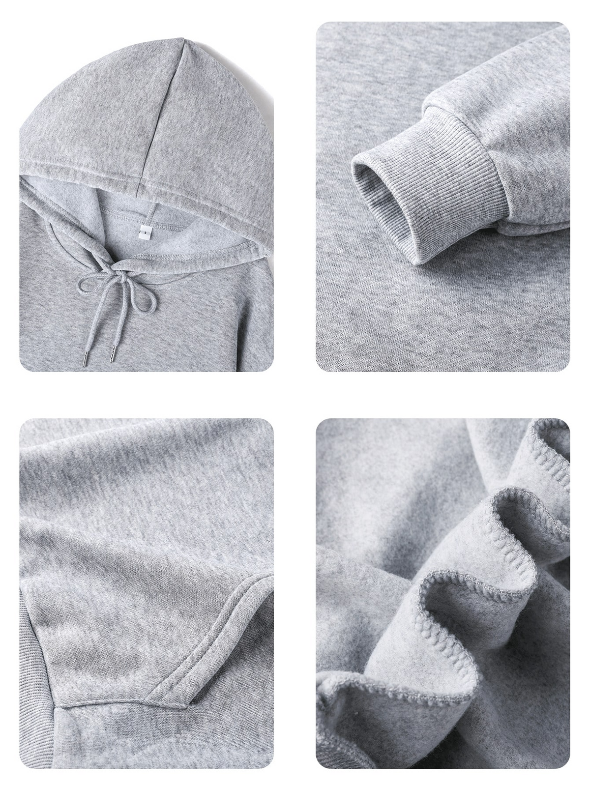 Sudadera informal para mujer con estampado de letras – Azul