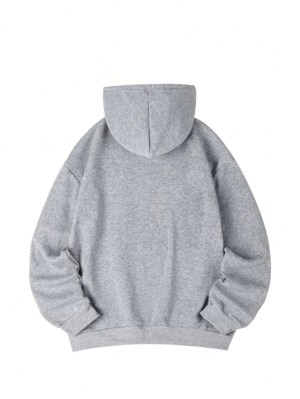Sudadera informal para mujer con estampado de letras – Azul