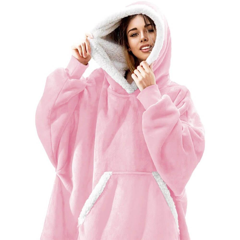 Sudadera manta de invierno cálida de lujo