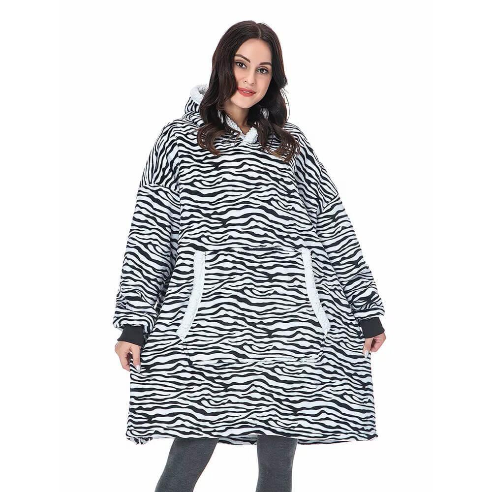 Sudadera manta de invierno cálida de lujo