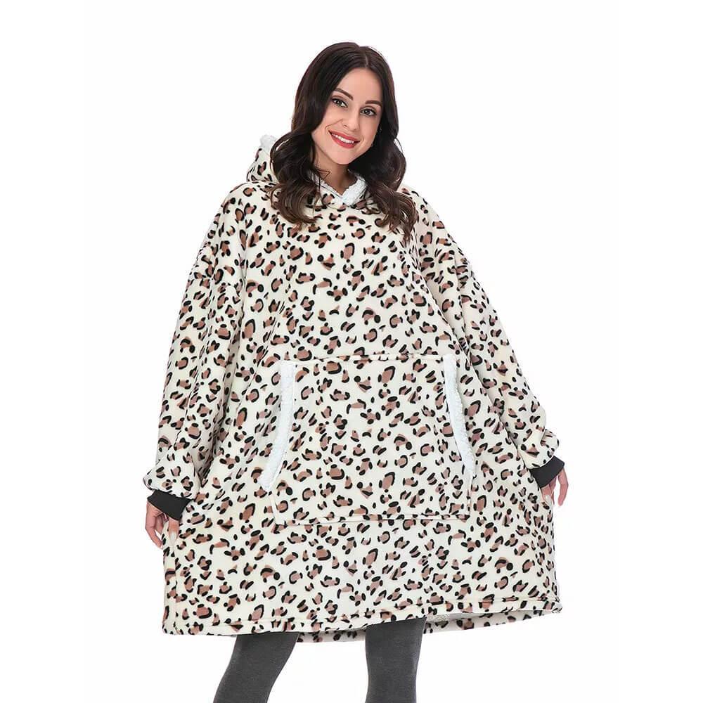 Sudadera manta de invierno cálida de lujo
