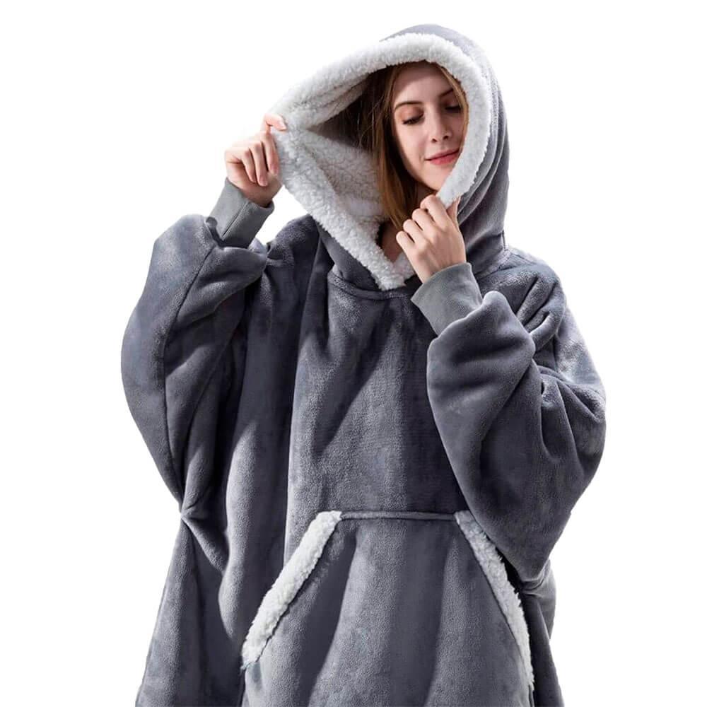 Sudadera manta de invierno cálida de lujo