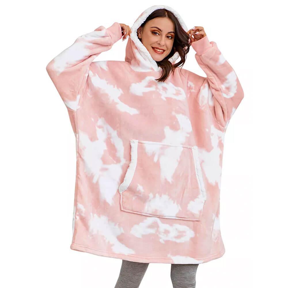 Sudadera manta de invierno cálida de lujo