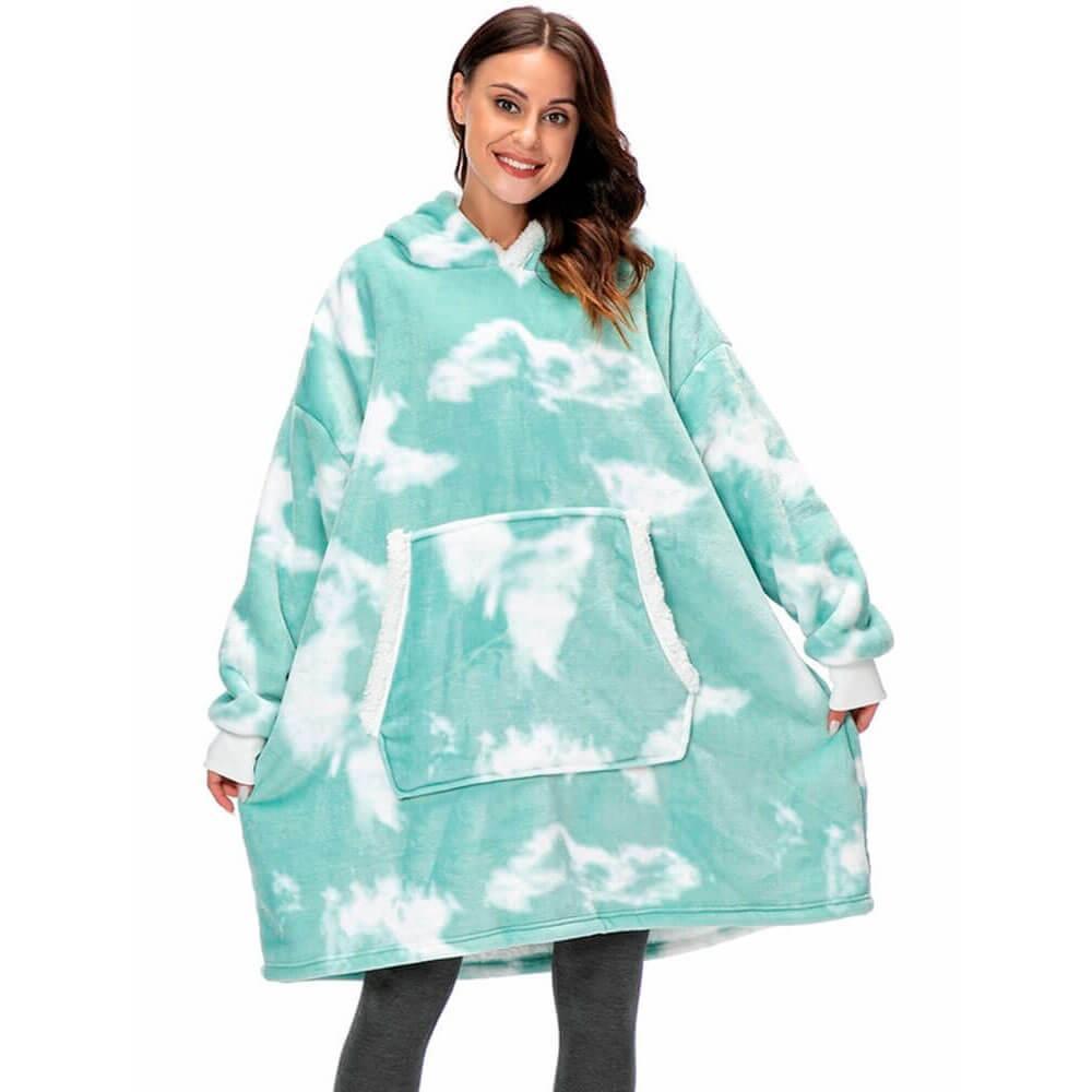 Sudadera manta de invierno cálida de lujo