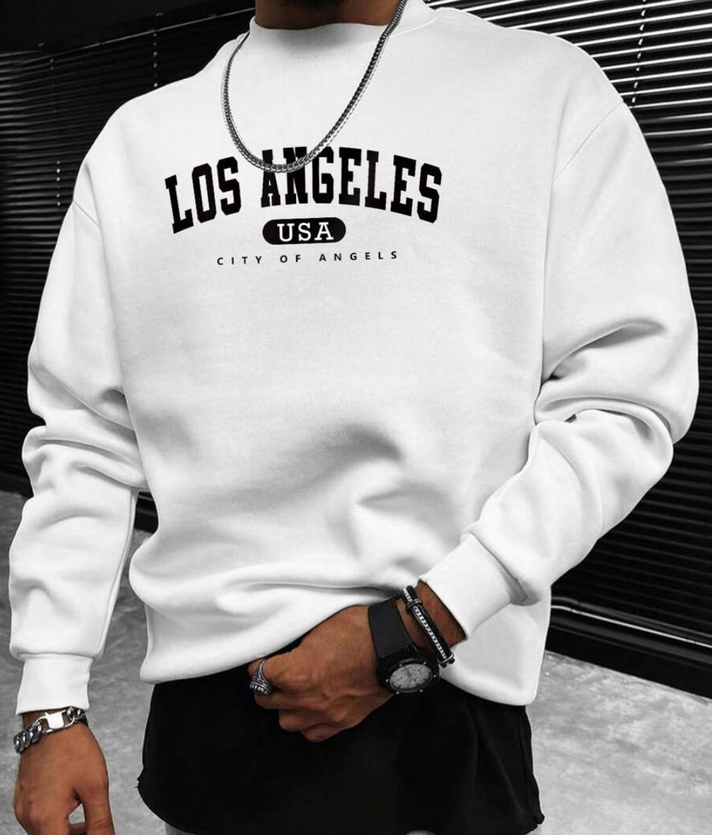 Sudadera para Hombre de Diseño Moderno, Ajuste Cómodo y Disponible en Varios Colores
