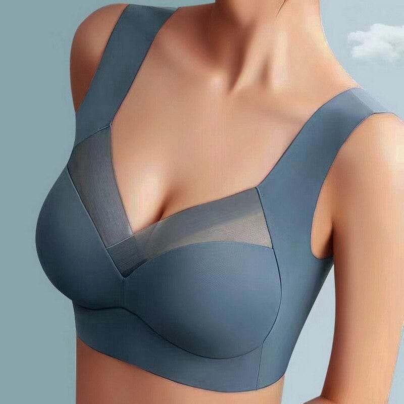 Sujetador sin aros | Sujetador cómodo sin costuras | Soporte de realce suave