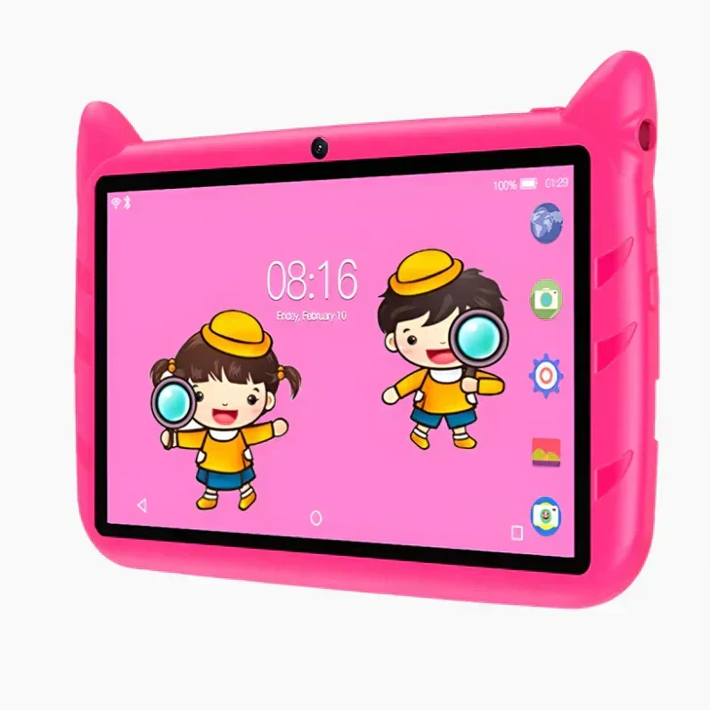 Tablet infantil de 7 pulgadas, WiFi 5G, 4 GB de RAM, 64 GB de ROM