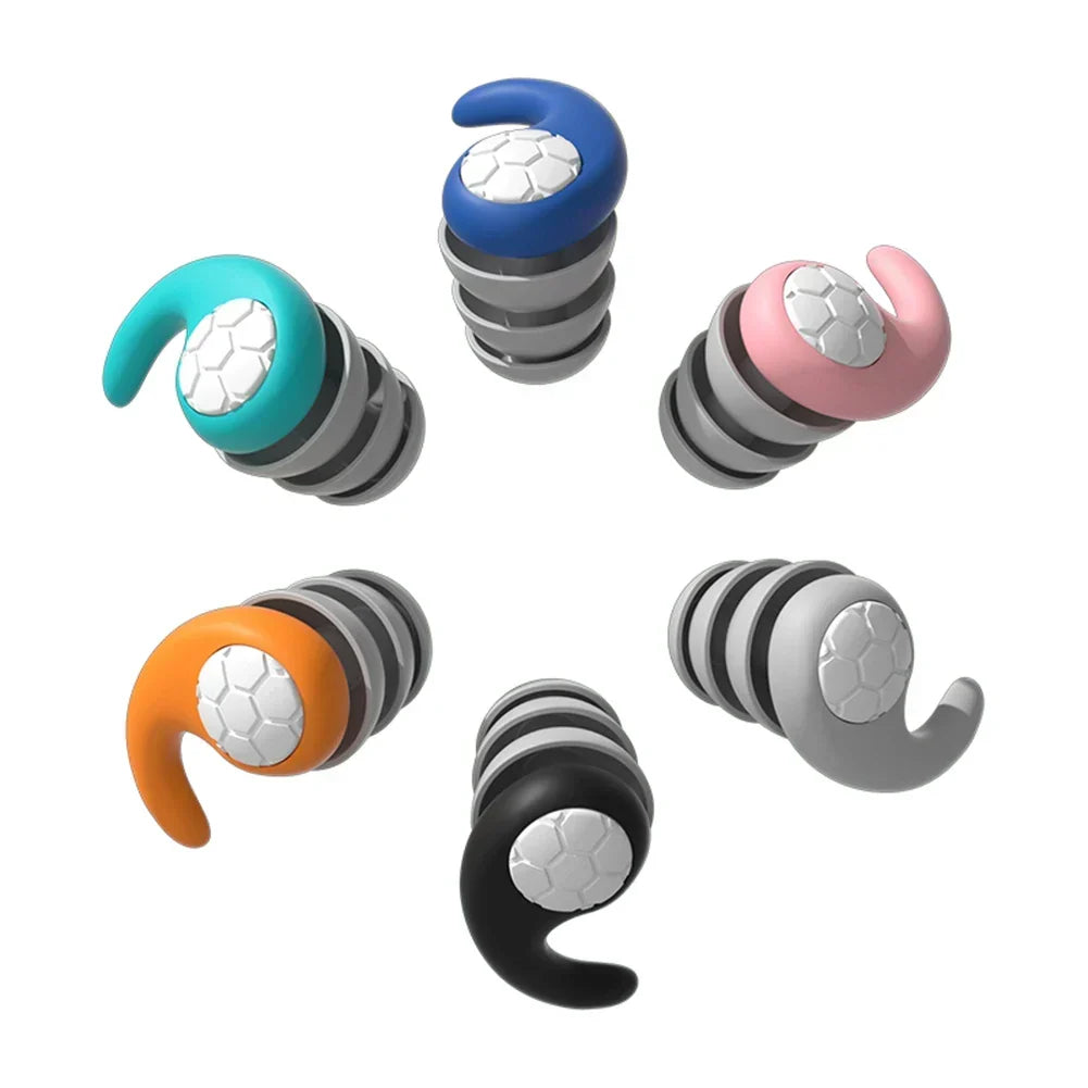 Tapones de silicona para los oídos infantiles para natación y reducción de ruido