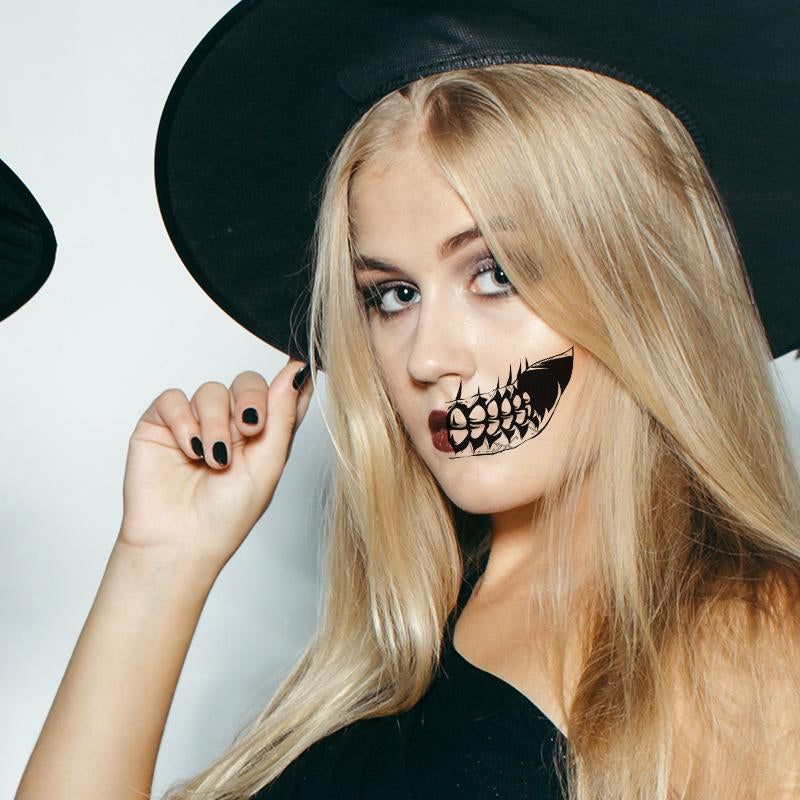 Tatuajes de Halloween de terror realistas para complementar tu maquillaje de Halloween