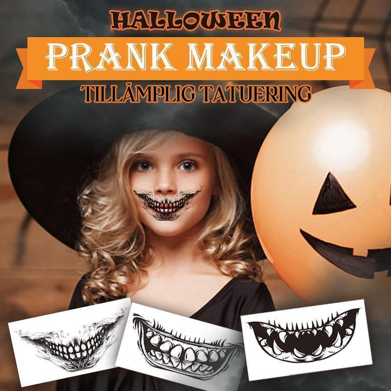 Tatuajes de Halloween de terror realistas para complementar tu maquillaje de Halloween