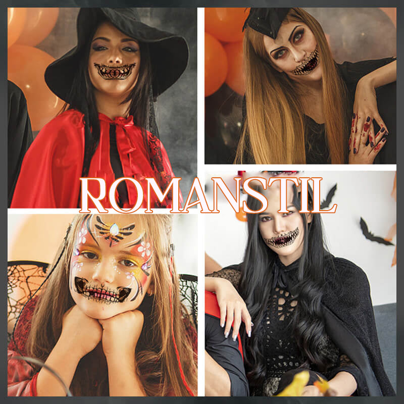 Tatuajes de Halloween de terror realistas para complementar tu maquillaje de Halloween