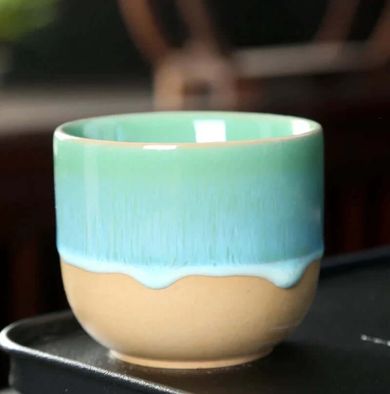 Taza de cerámica - Colorida y moderna