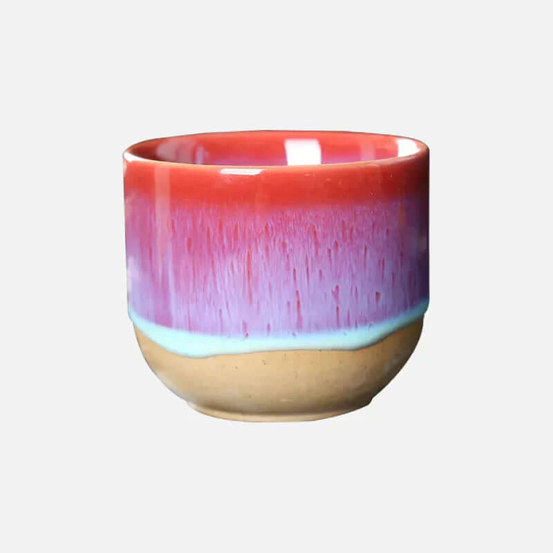 Taza de cerámica - Colorida y moderna
