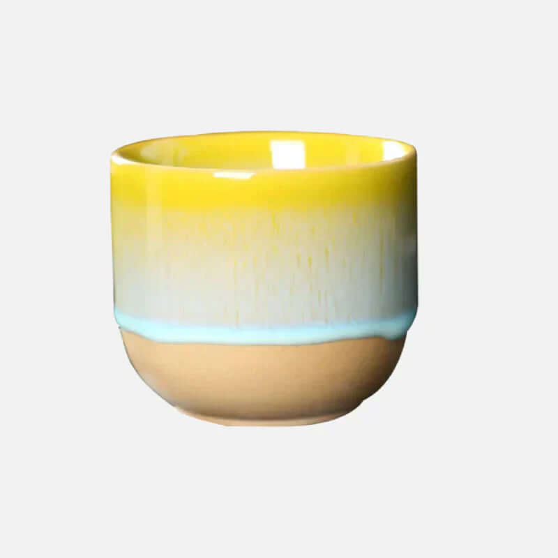 Taza de cerámica - Colorida y moderna