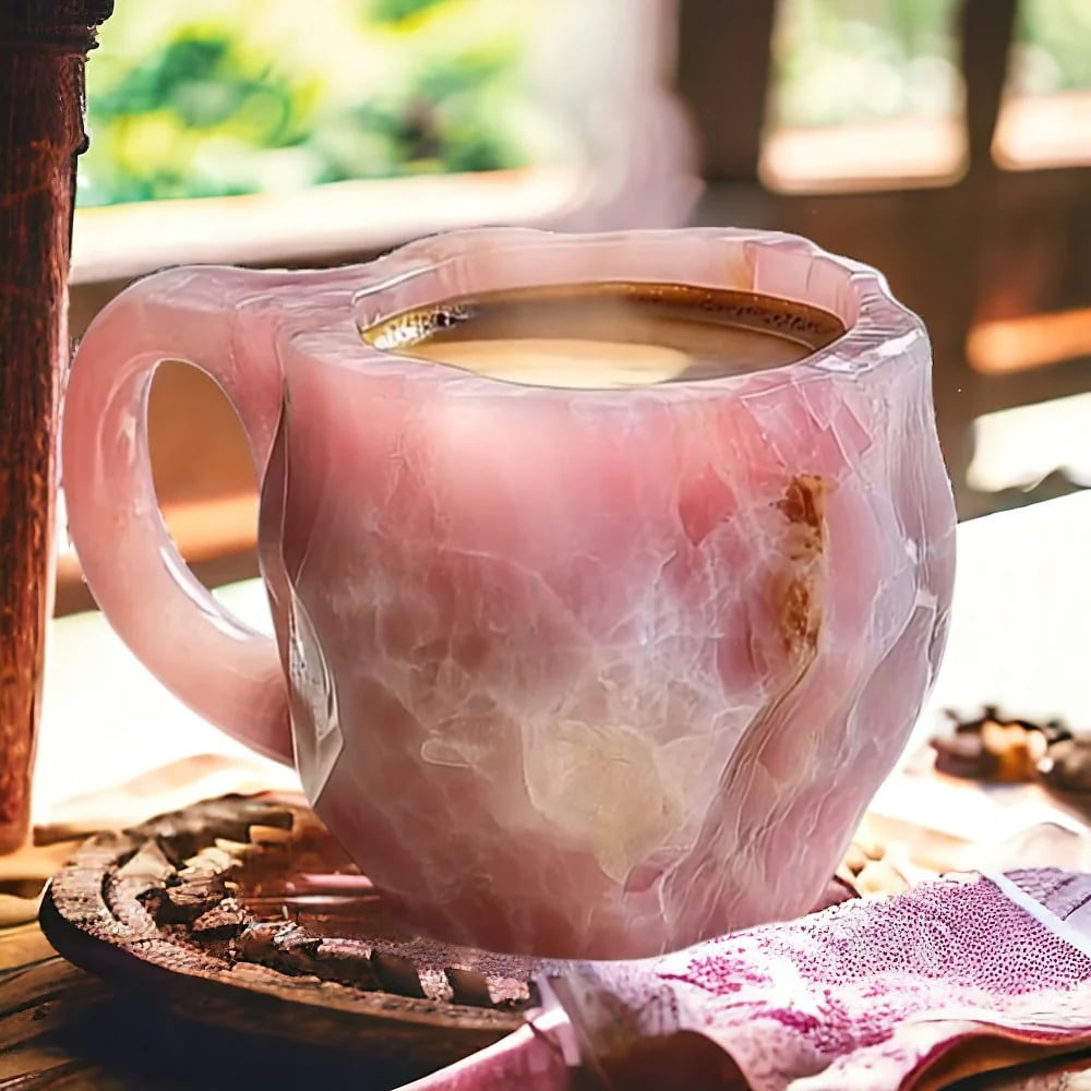 Taza de cristal | Aporta elegancia y un toque mágico a cada sorbo