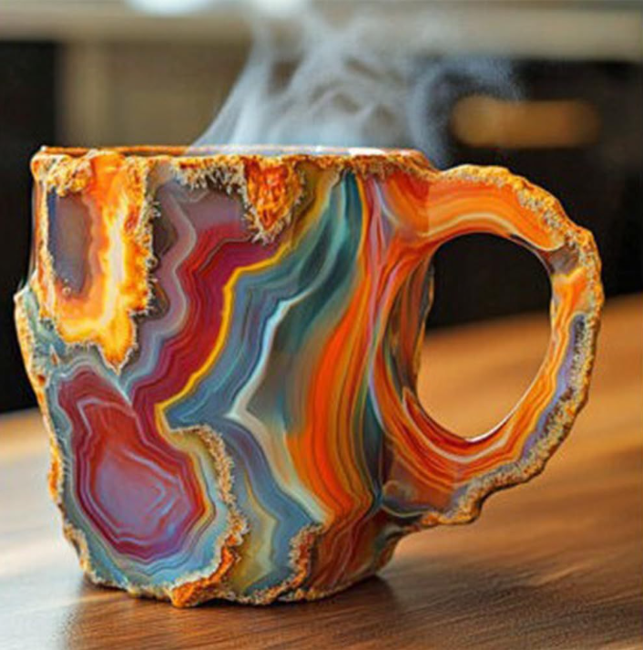 Taza de cristal | Aporta elegancia y un toque mágico a cada sorbo