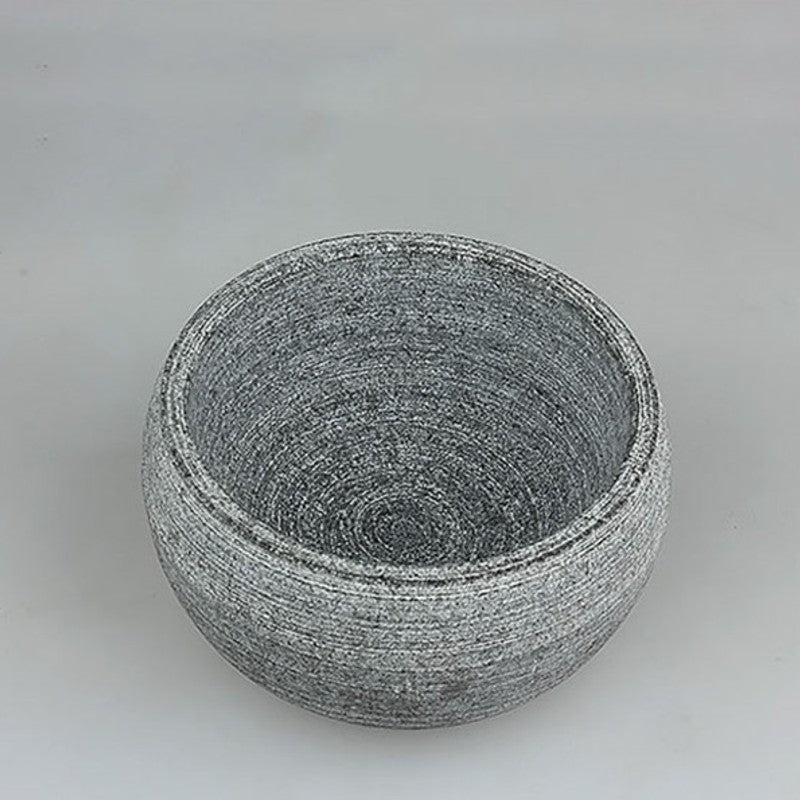 Tazón de afeitado de gres, para jabón y crema de afeitar
