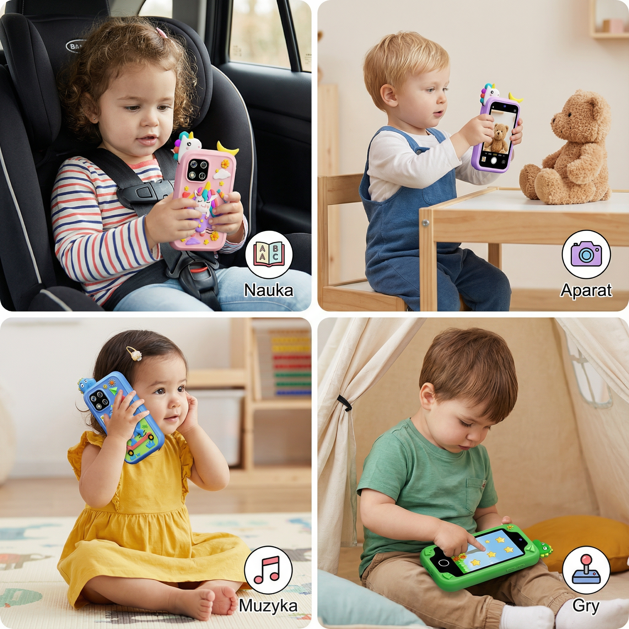 Teléfono móvil de juguete para niños