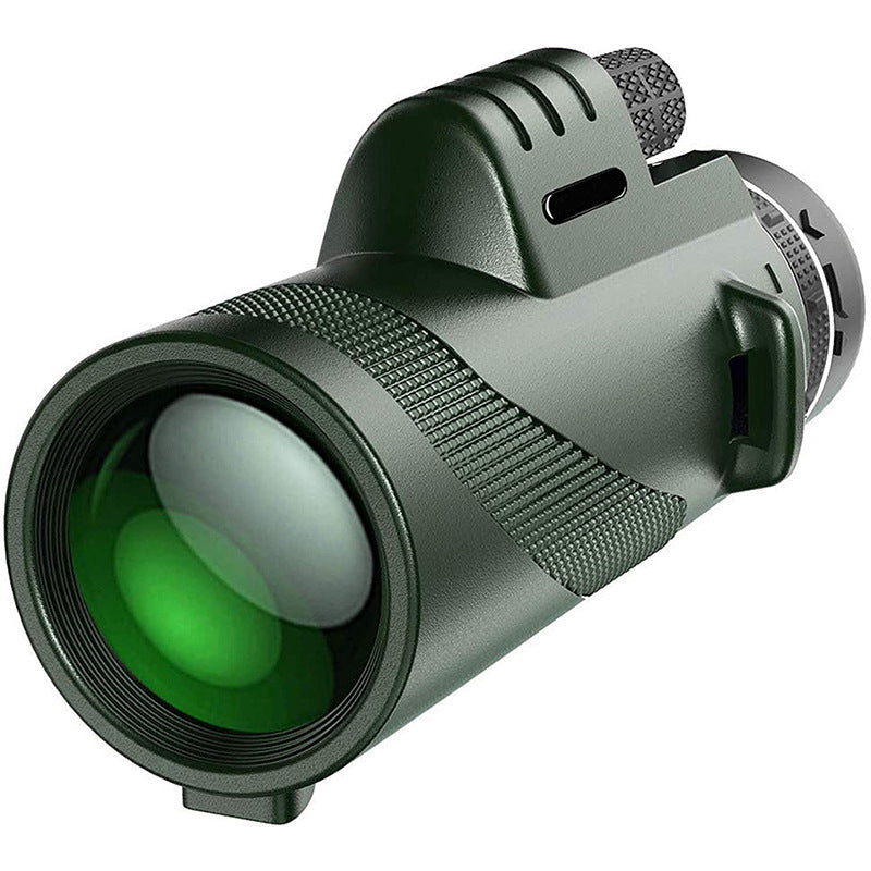 Telescopio monocular portátil con zoom HD 5000M para exteriores