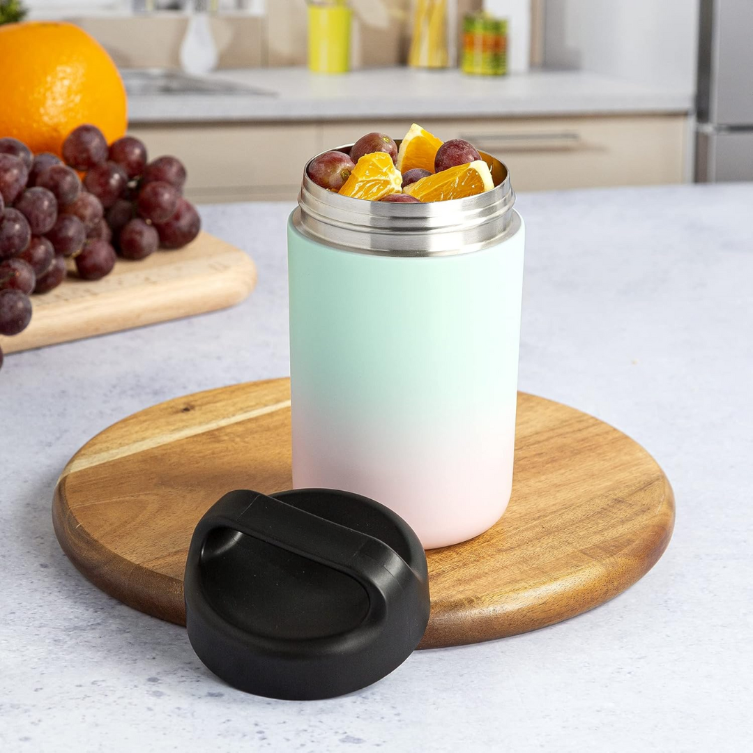 Termo para Alimentos de Acero Inoxidable con Asa