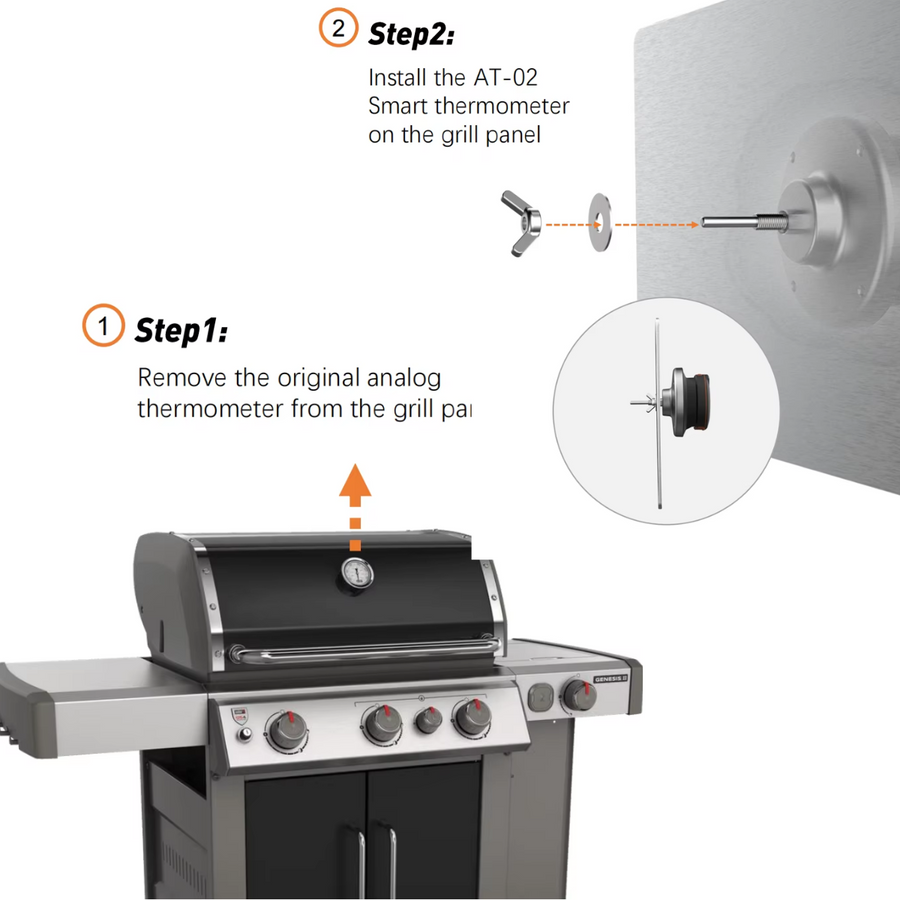 Termómetro Inteligente para Barbacoa con Inteligencia Artificial (IA) y Aplicación Móvil