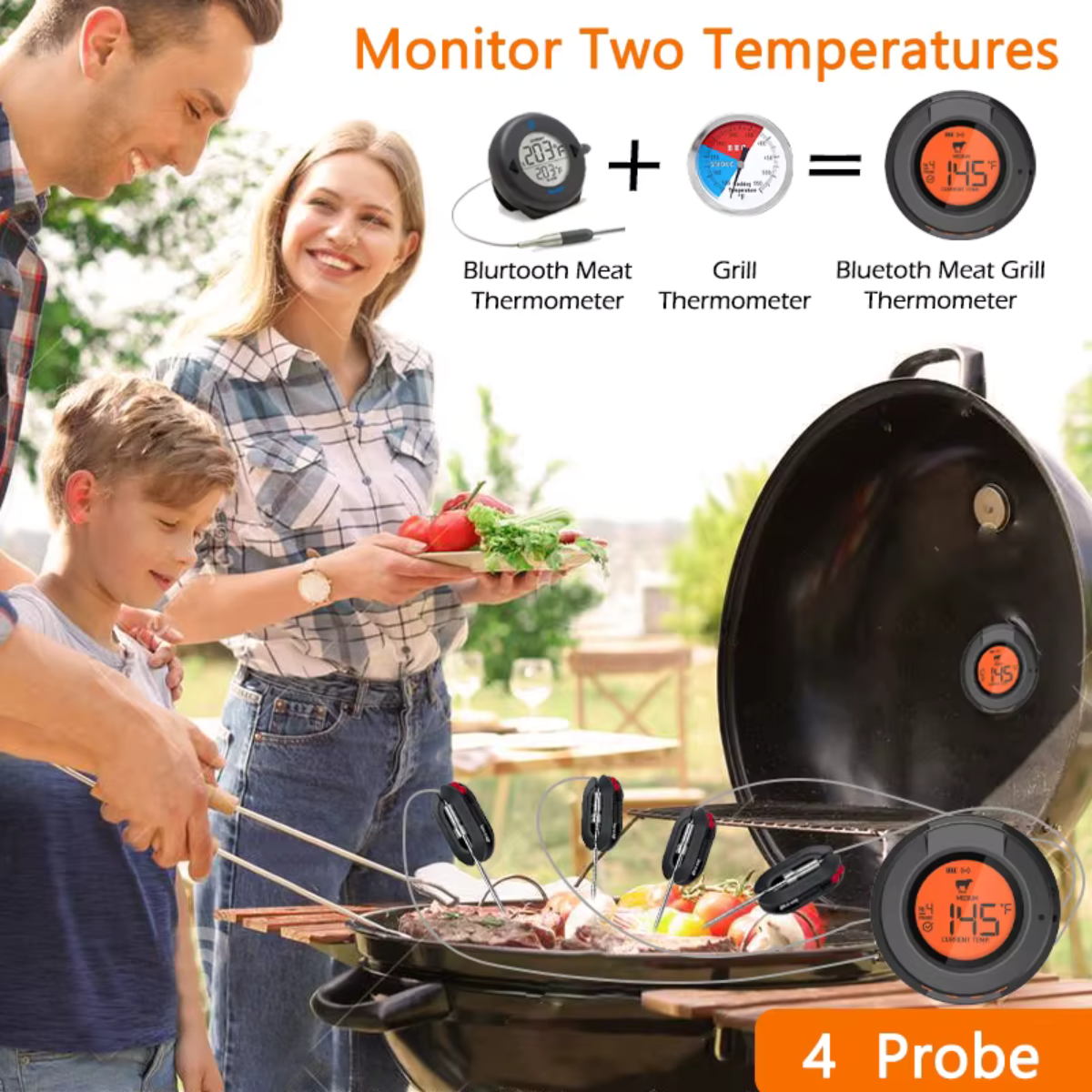 Termómetro Inteligente para Barbacoa con Inteligencia Artificial (IA) y Aplicación Móvil