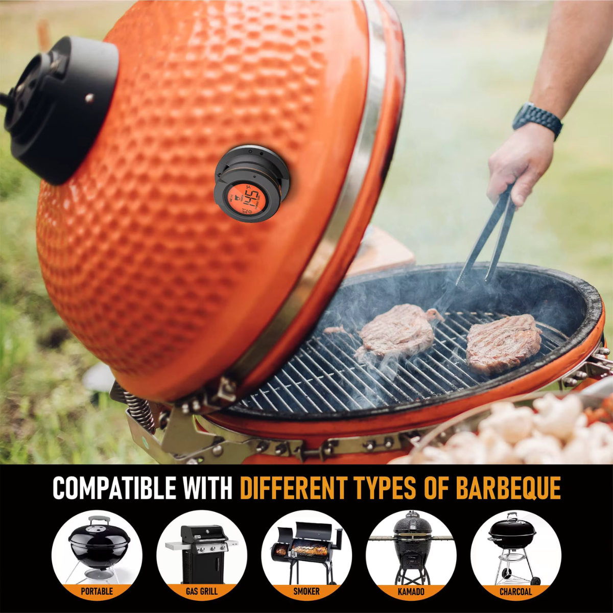 Termómetro Inteligente para Barbacoa con Inteligencia Artificial (IA) y Aplicación Móvil