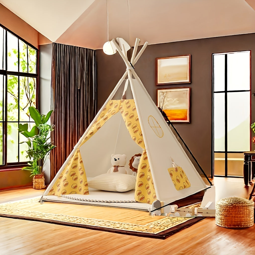 Tienda Tipi Multifuncional - Tienda Suave para Interiores y Exteriores
